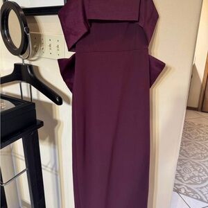 XL bow back maxi dress Women's Dress